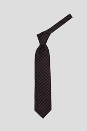 LA PESCARA Tie T11-053 black wine diamond