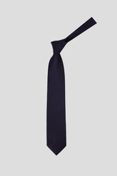 LA PESCARA Tie T11-054 black purple diamond