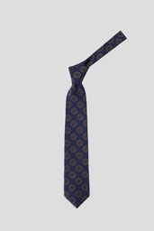 PIERRE CARDIN Tie T11-033 navy with gold roses